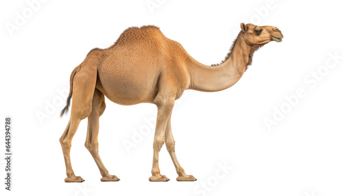 camel isolated on transparent background cutout © Papugrat