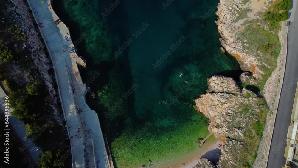 Vrbnik, Croatia. Old town on sea Vrbnik, Croatia. Old town on sea