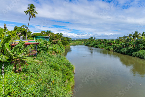 Nadi River through the valley