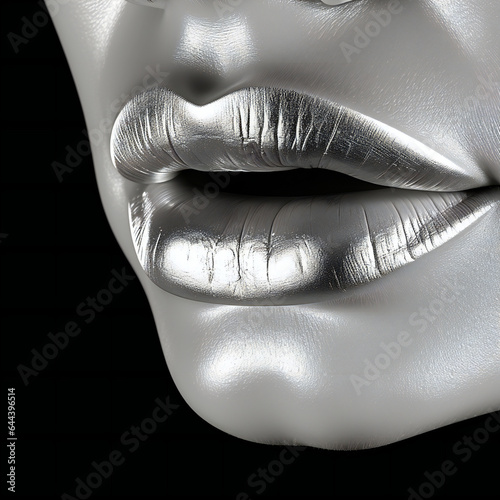 3d rendered illustration of a lips