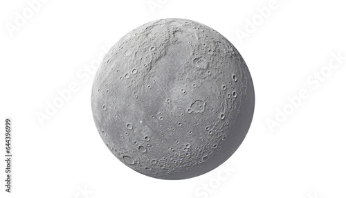 moon isolated on transparent background cutout