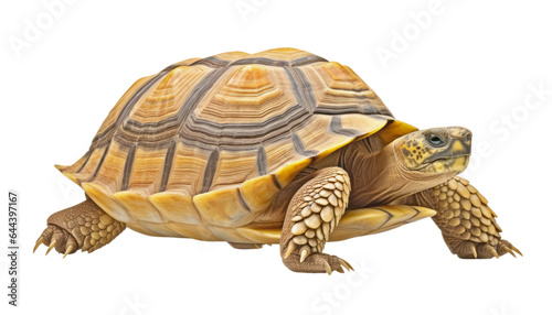turtle isolated on transparent background cutout