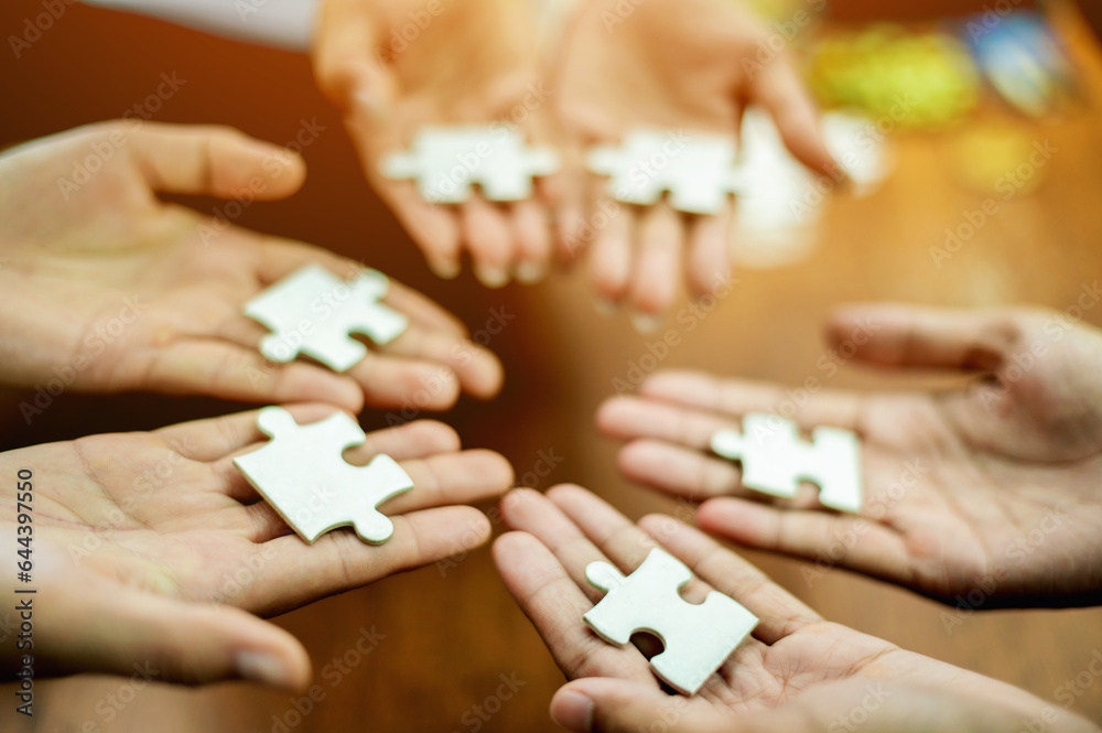 Jigsaw combines the energy of teamwork. The importance of working as a team Join groups to work and complete successful errands. Pieces Keywords in Great Teamwork Jigsaw combines the energy of teamwork. The importance of working as a team Join groups to work and complete successful errands. Pieces Keywords in Great Teamwork