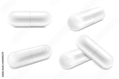 Fototapet pills in blister white