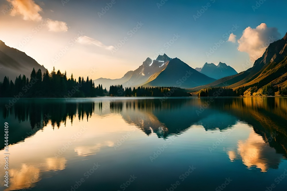lake reflection