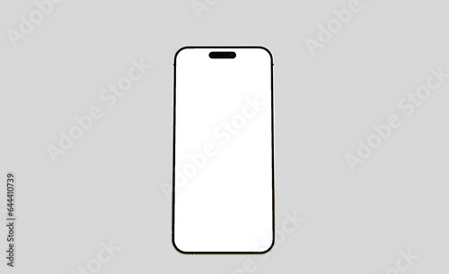 3d rendered Realistic phone mockup design