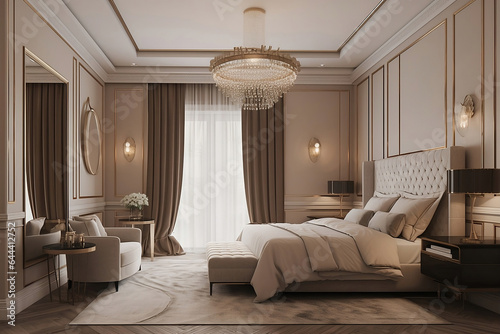 an interior luxury bedroom © Doctor AI
