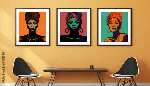 Strong Proud Black Women Digital Art Poster Series photo