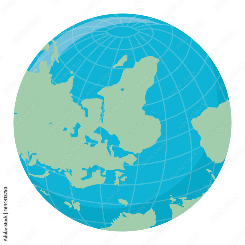Earth Globe Illustration