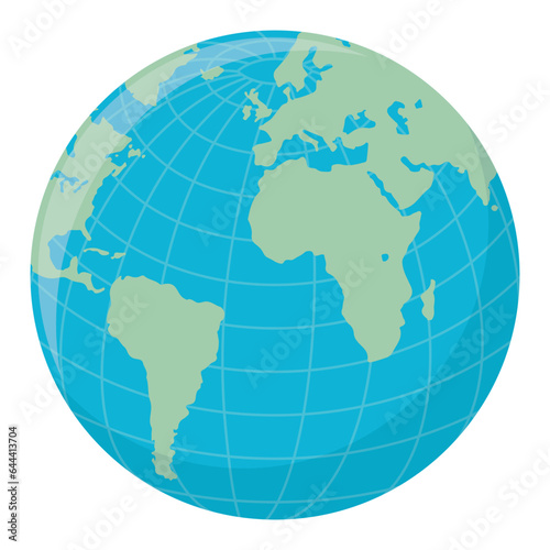 Earth Globe Illustration