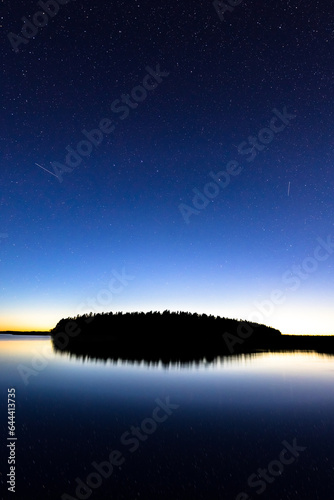 Stars over the lake