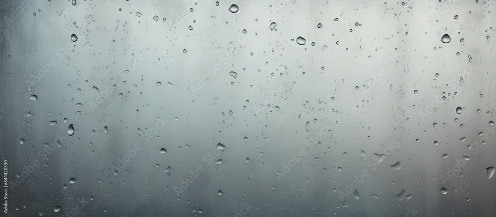Raindrops on a isolated pastel background Copy space symbolizing the rainy season Raindrops on a isolated pastel background Copy space symbolizing the rainy season