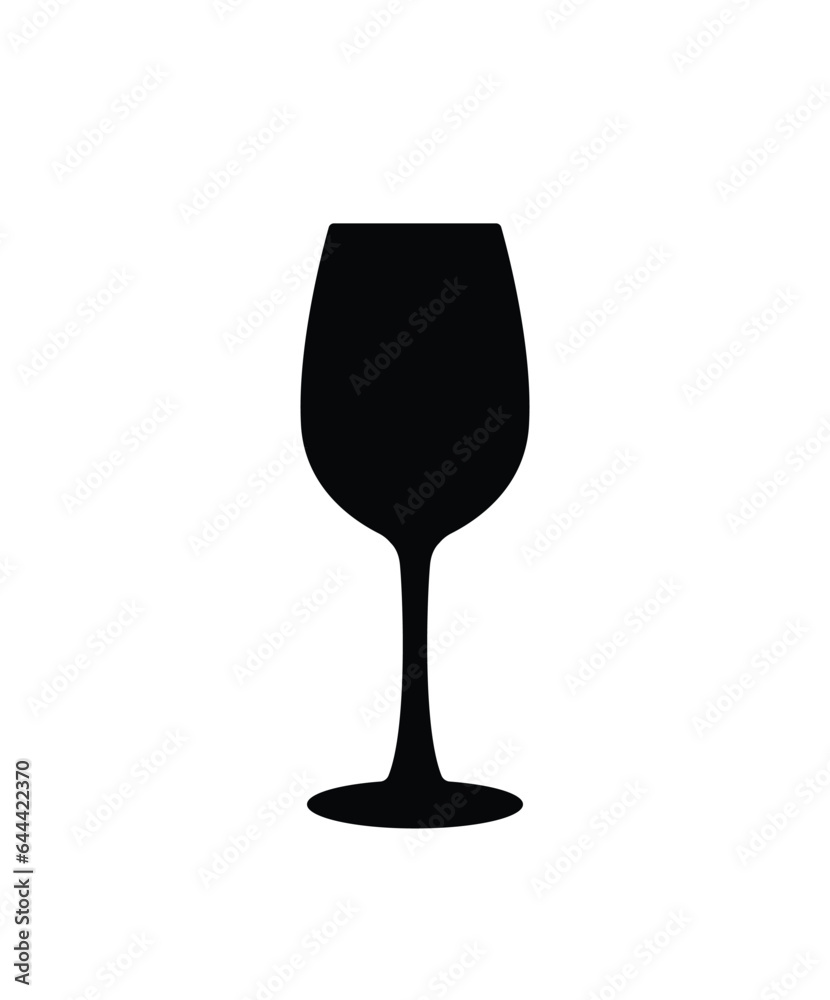 Luxurious glass cup silhouette, glassware Juice water limonade Cup. Luxurious glass cup silhouette, glassware Juice water limonade Cup.