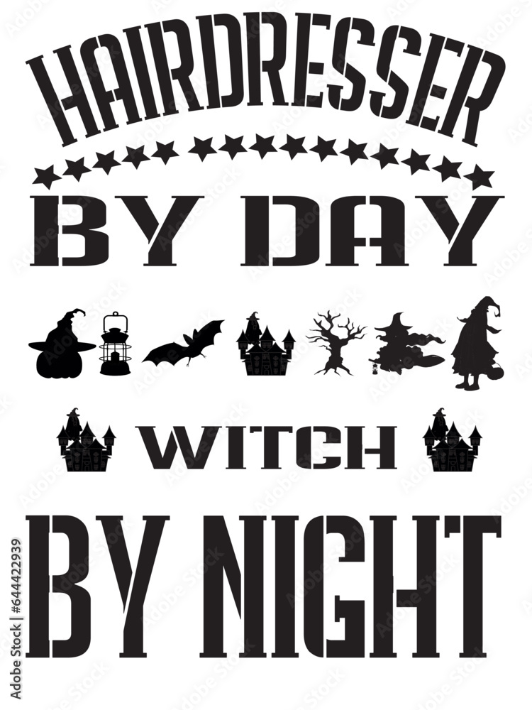  Halloween T shirt desing .typography and lettering art.