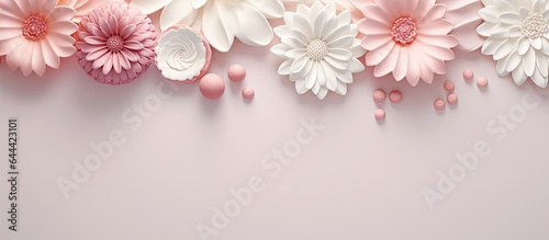 Wallpaper Mural Using silicone molds for baking cakes isolated pastel background Copy space Torontodigital.ca