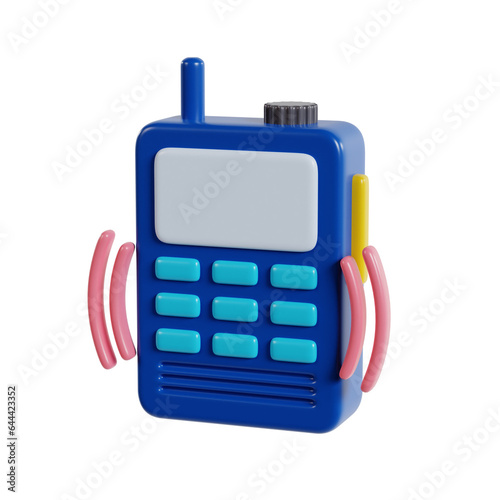 Walkie Talkie 3D Icon