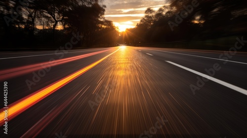 light on the highway