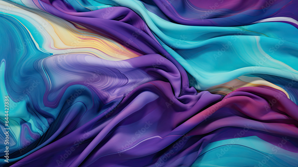 Obraz premium Vaporous rayon fabric background banner