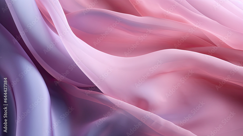 Obraz premium Vaporous chiffon fabric background banner