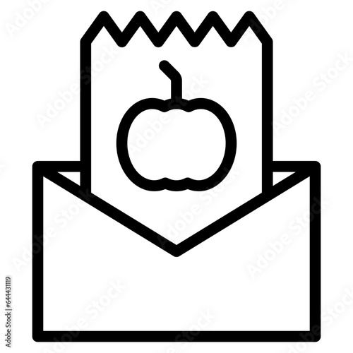 halloween party invitation line 