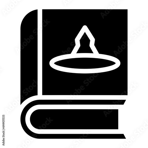 witch book glyph