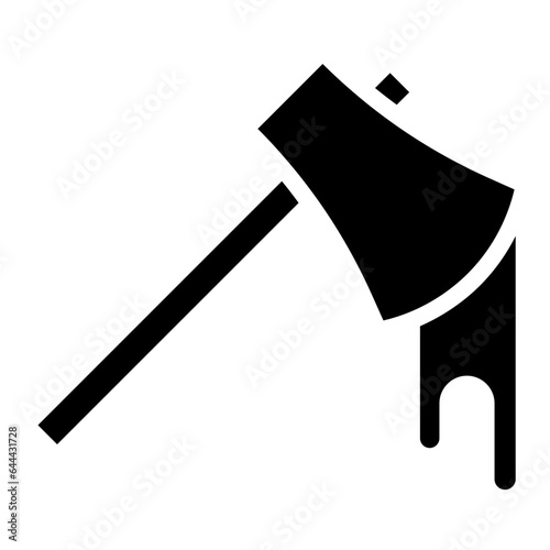 scary axe glyph 