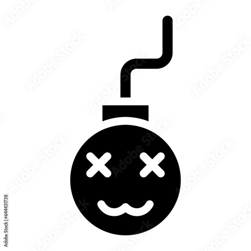 scary bomb glyph 