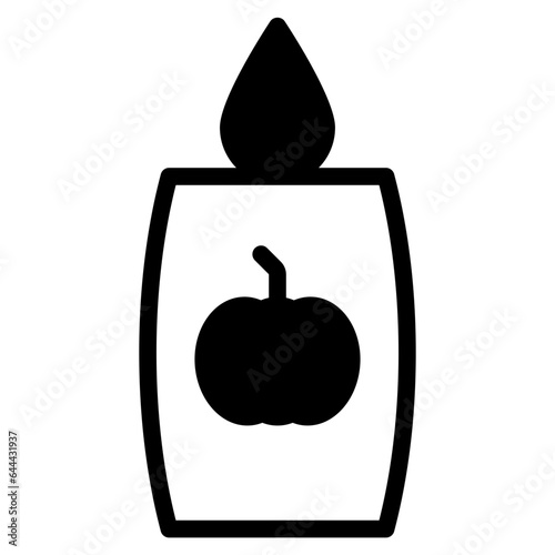 halloween candle dualtone 