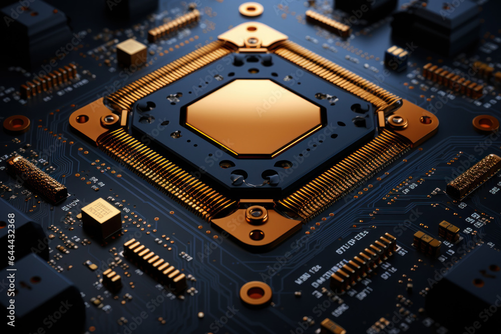 Computer microchip chip circuit board motherboard Computer microchip chip circuit board motherboard