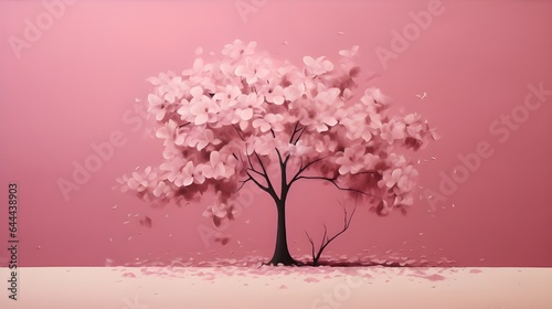 pink cherry blossom © Sadia