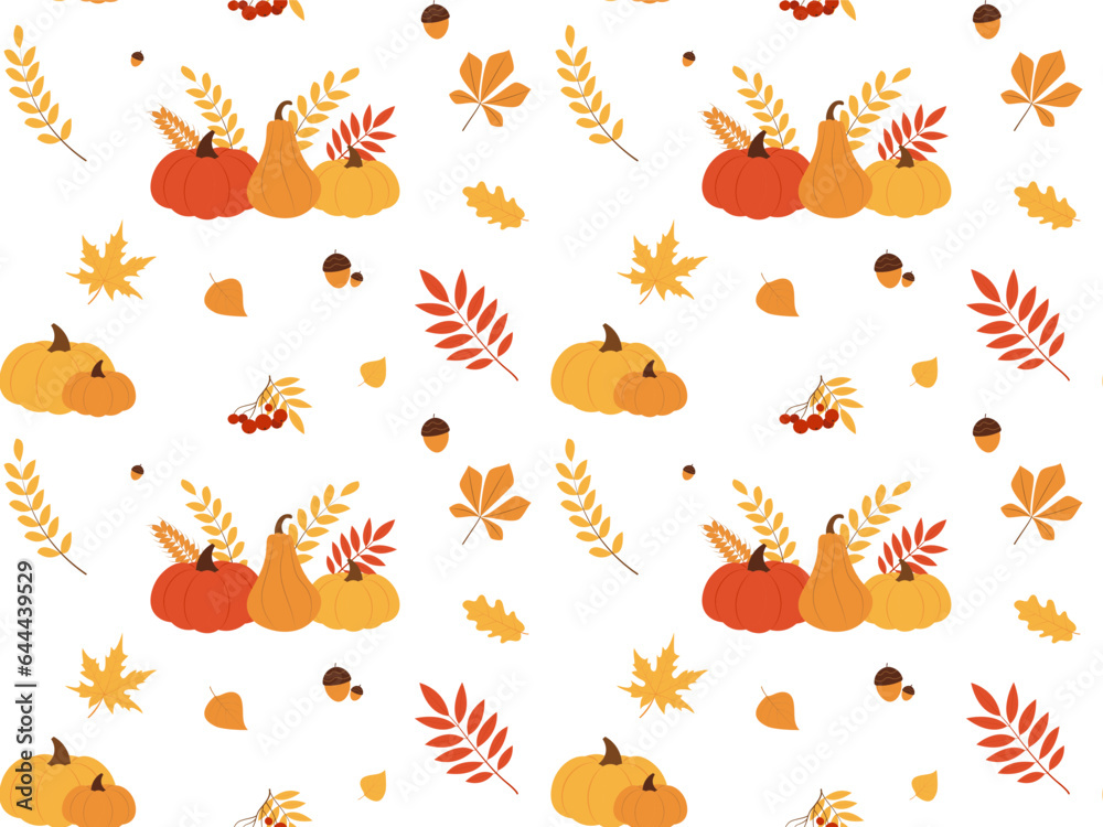 Seamless bright pattern for textiles, pajamas, bed. Vector illustration