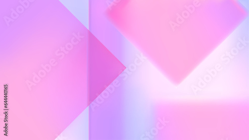 Pink glass background.