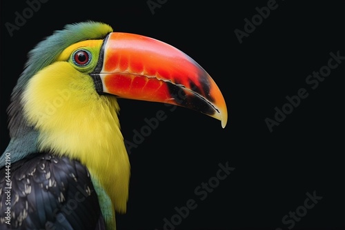 Side profile of a magnificent toucan bird © Muhammad Ishaq