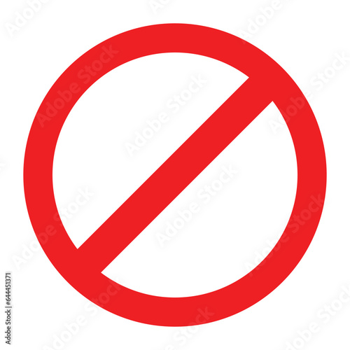 prohibition forbidden sign, deny, not allowed, ban, banned