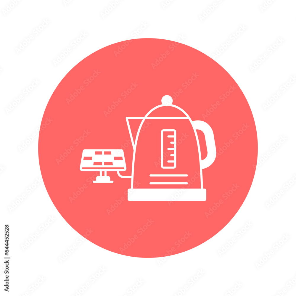 Kettle charge with solar Vector Icon which can easily modify or edit
Kettle charge with solar Vector Icon which can easily modify or edit