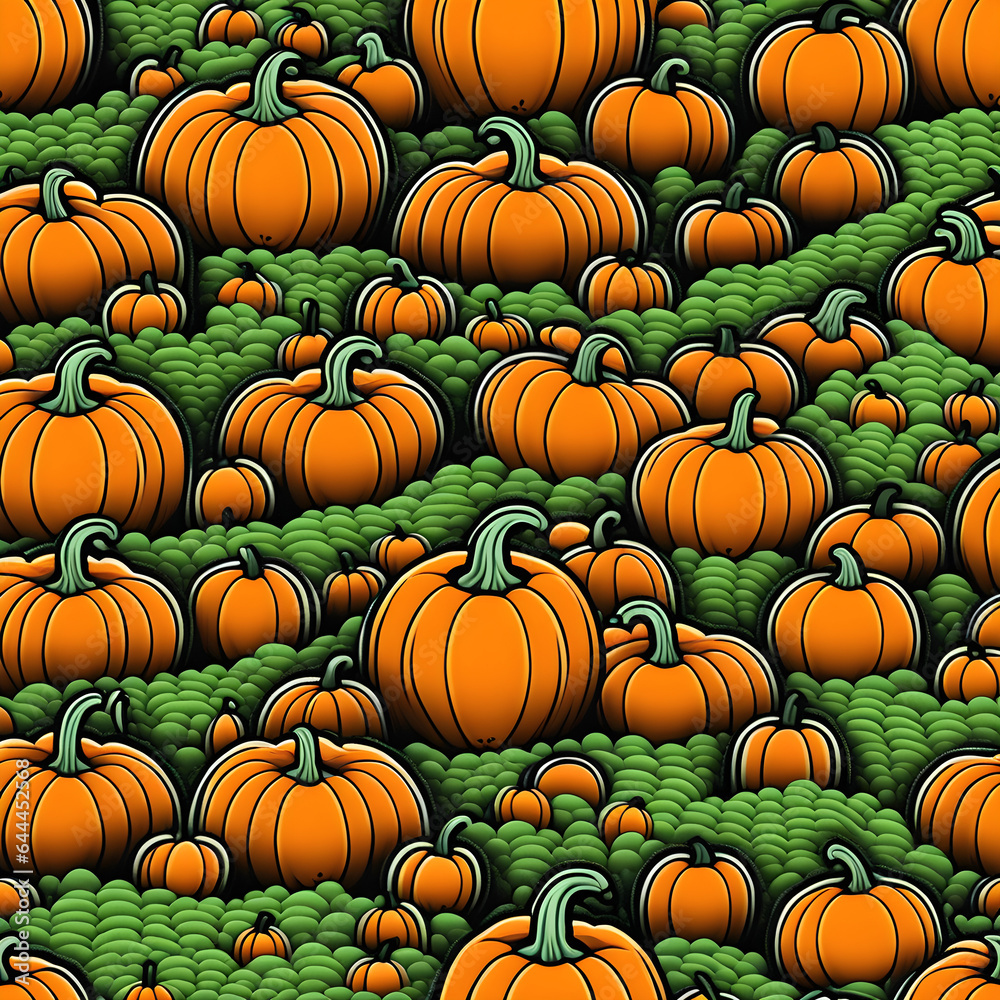 Pumpkin Dreams: A Surreal Patch of Personalities