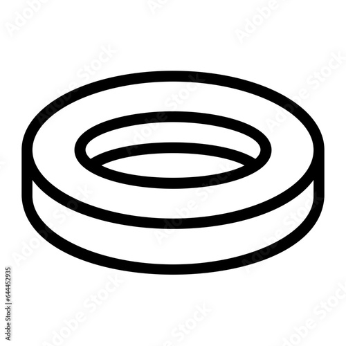 washer outline icon