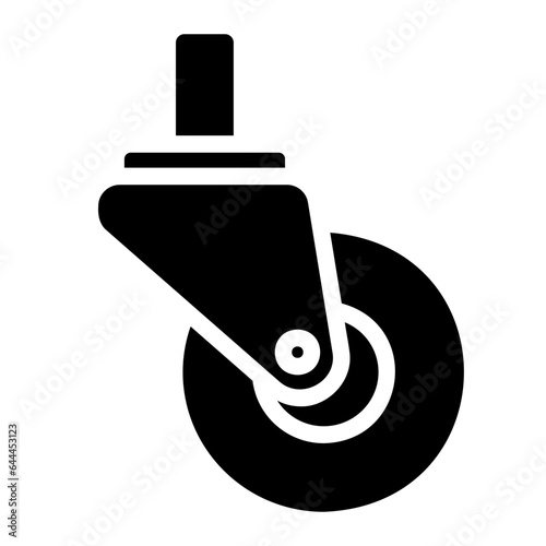 caster glyph icon photo