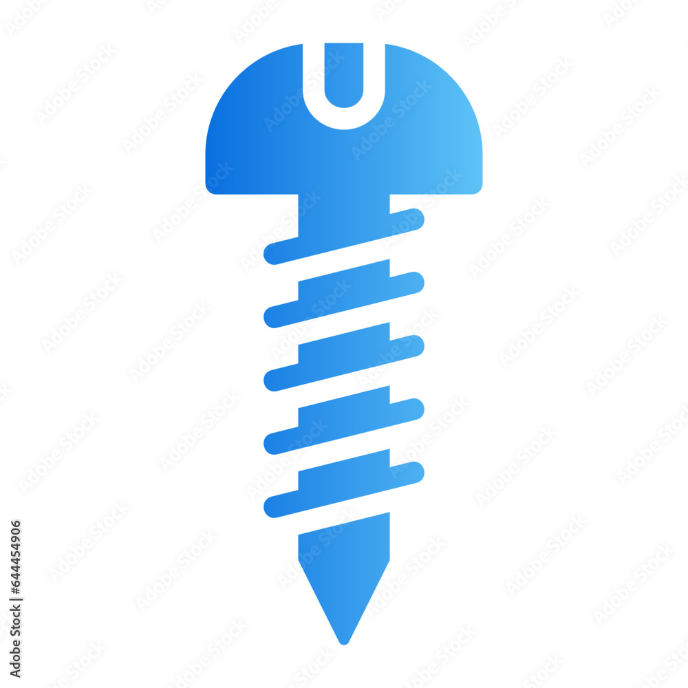 screw gradient icon screw gradient icon