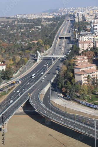 Photography traffic on highway