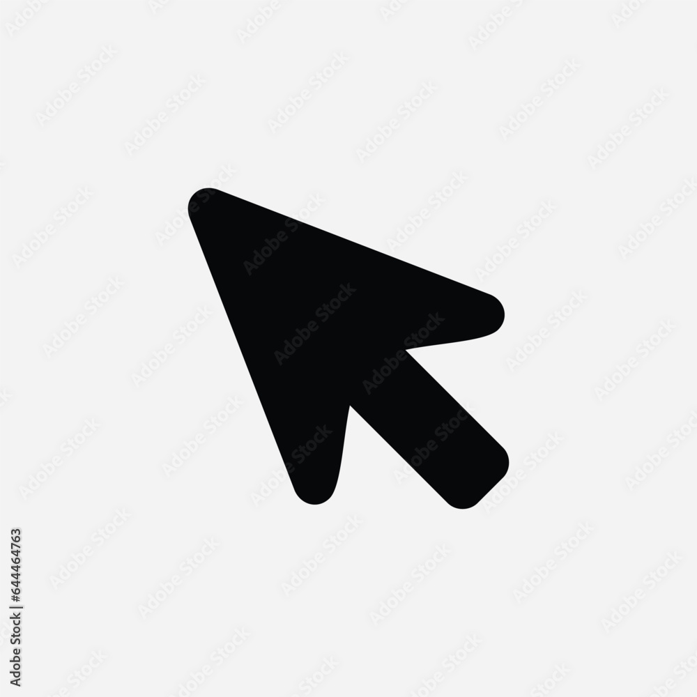 arrow pointer and cursor icon free vector illustration arrow pointer and cursor icon free vector illustration