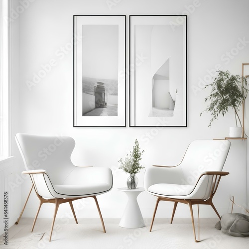 design scene with two chairs