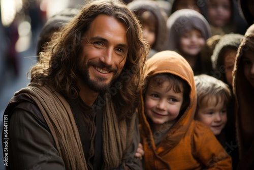 jesus with lchildren