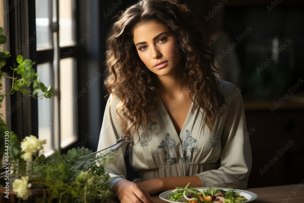 woman in the kitchen