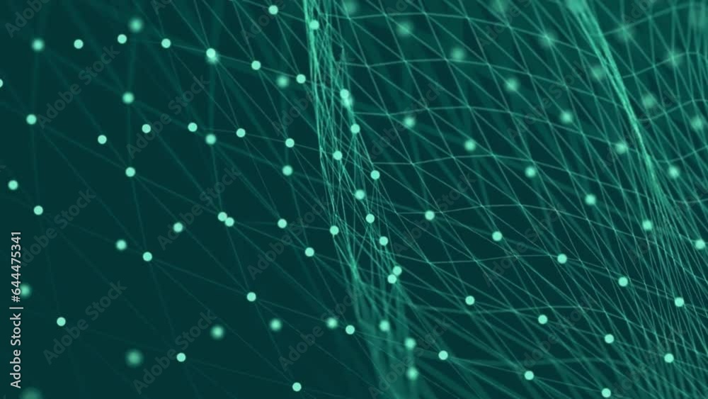 particle wave pattern abstract background