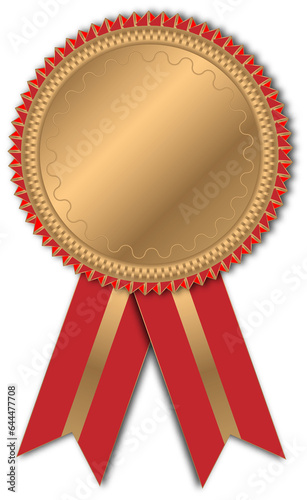 gold silver and bronze ribbon