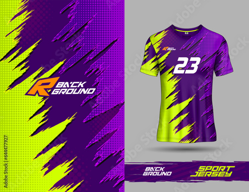 Tshirt template for extreme sports background racing jersey design, soccer, volley ball, cycling