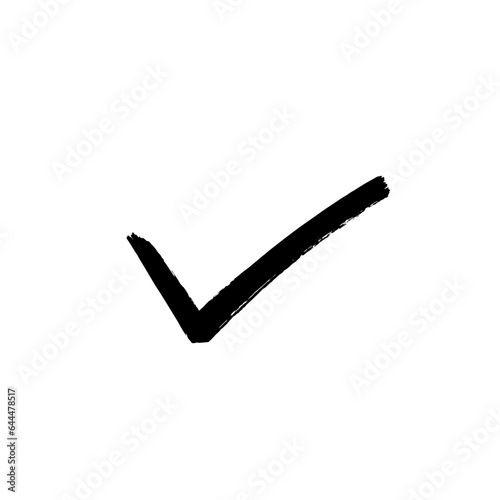 Doodle sketch style of Hand drawn check marks vector illustration