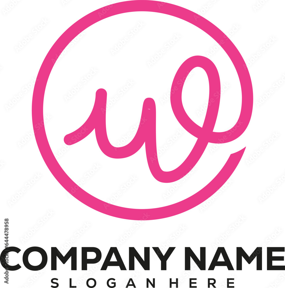 Letter W logo icon design template elements Letter W logo icon design template elements