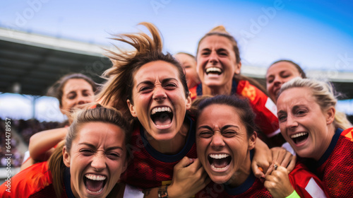 Spains womens national football team victory